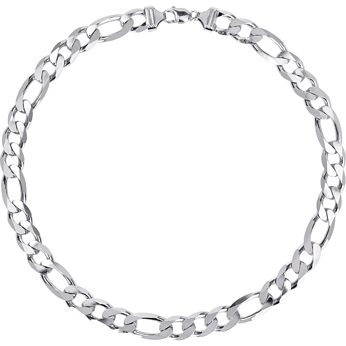 Sofia B. Sterling Silver 14.5mm Figaro Chain Necklace - Image 3 of 4