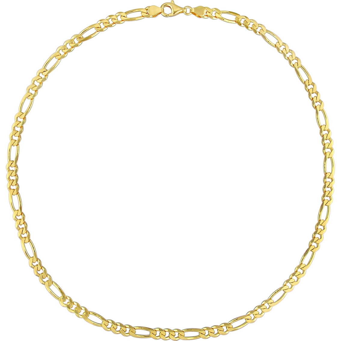 Sofia B. 18K Gold Over Sterling Silver 5.5mm Figaro Chain Necklace - Image 3 of 4