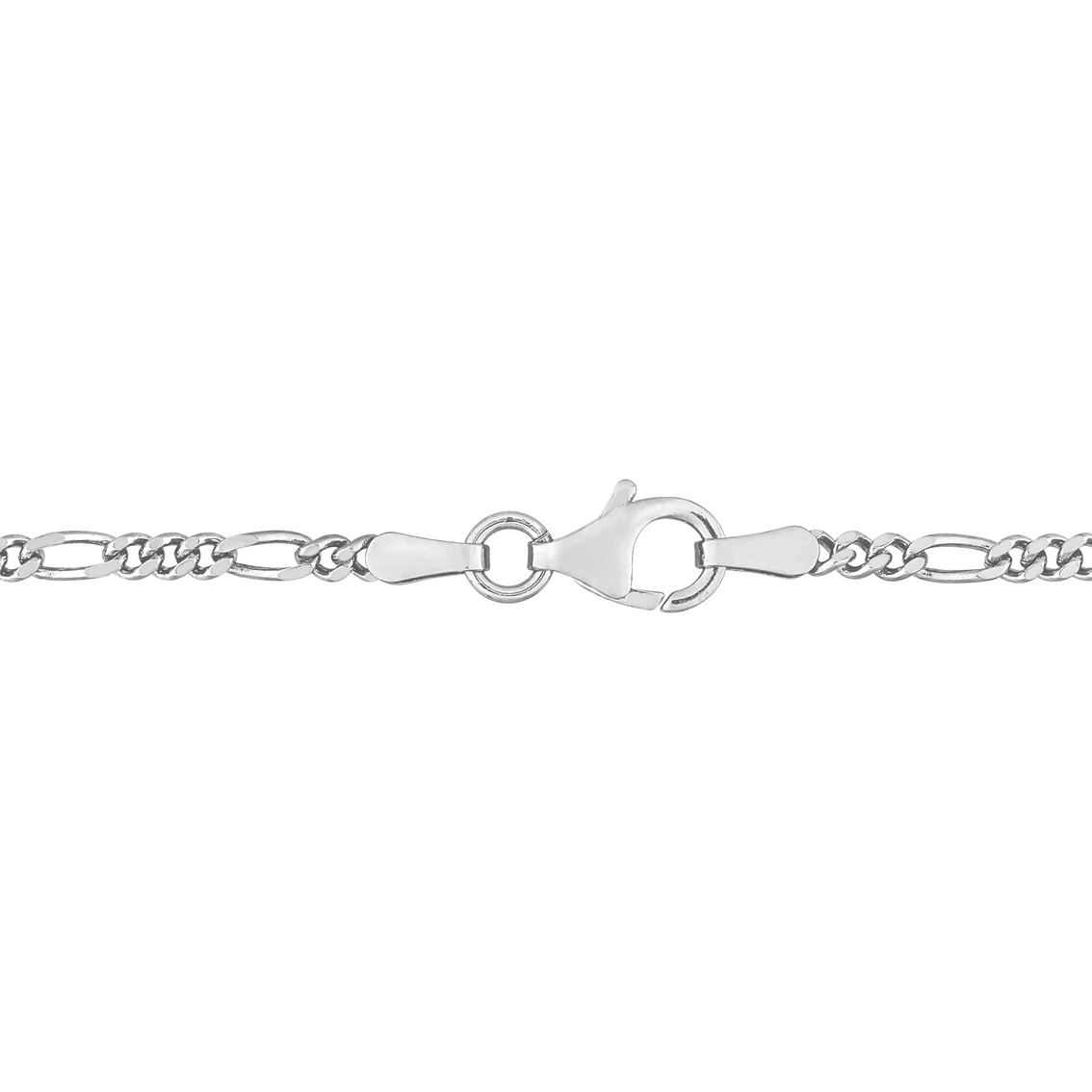 Sofia B. Sterling Silver 2.2mm Figaro Chain Necklace | Silver Necklaces ...