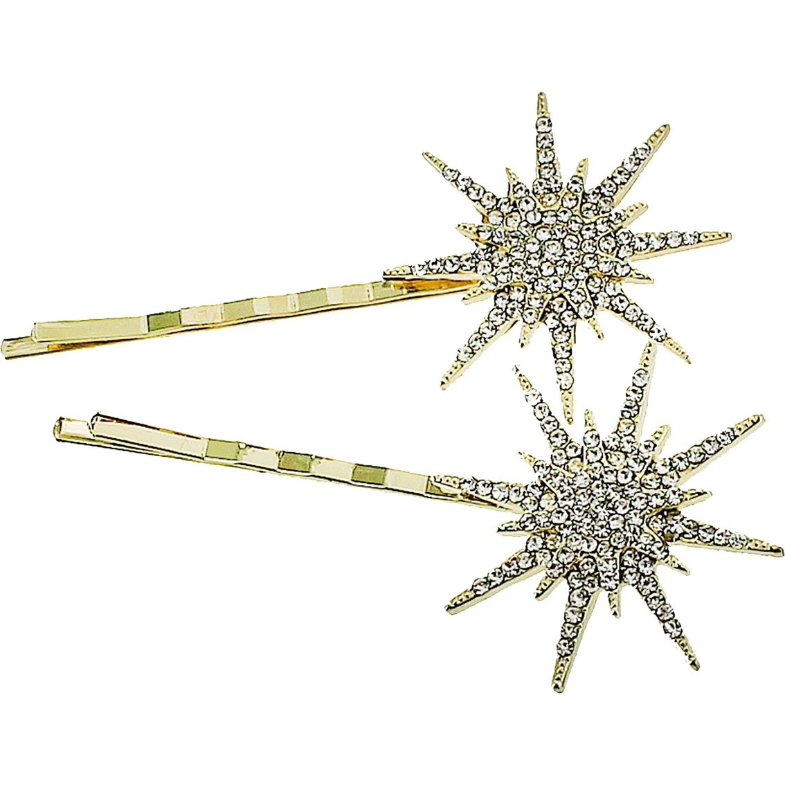 Panacea Crystal Starburst Hair Pin Set