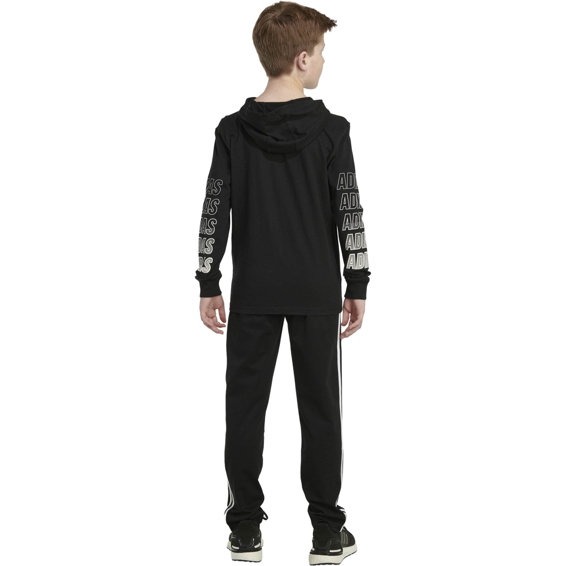 Adidas Toddler Boys Fast Hooded Tee - Image 2 of 7