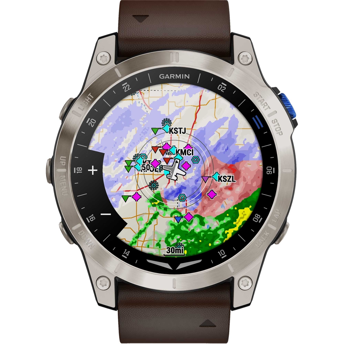 Garmin D2 Mach 1 GPS Aviator Smartwatch 010-02582-54 - Image 5 of 10