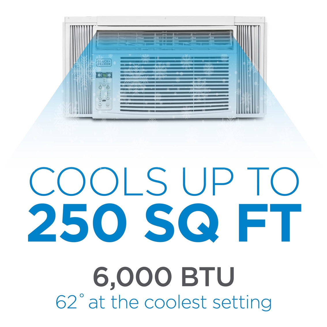 Black + Decker 6,000 BTU Window Air Conditioner - Image 3 of 7