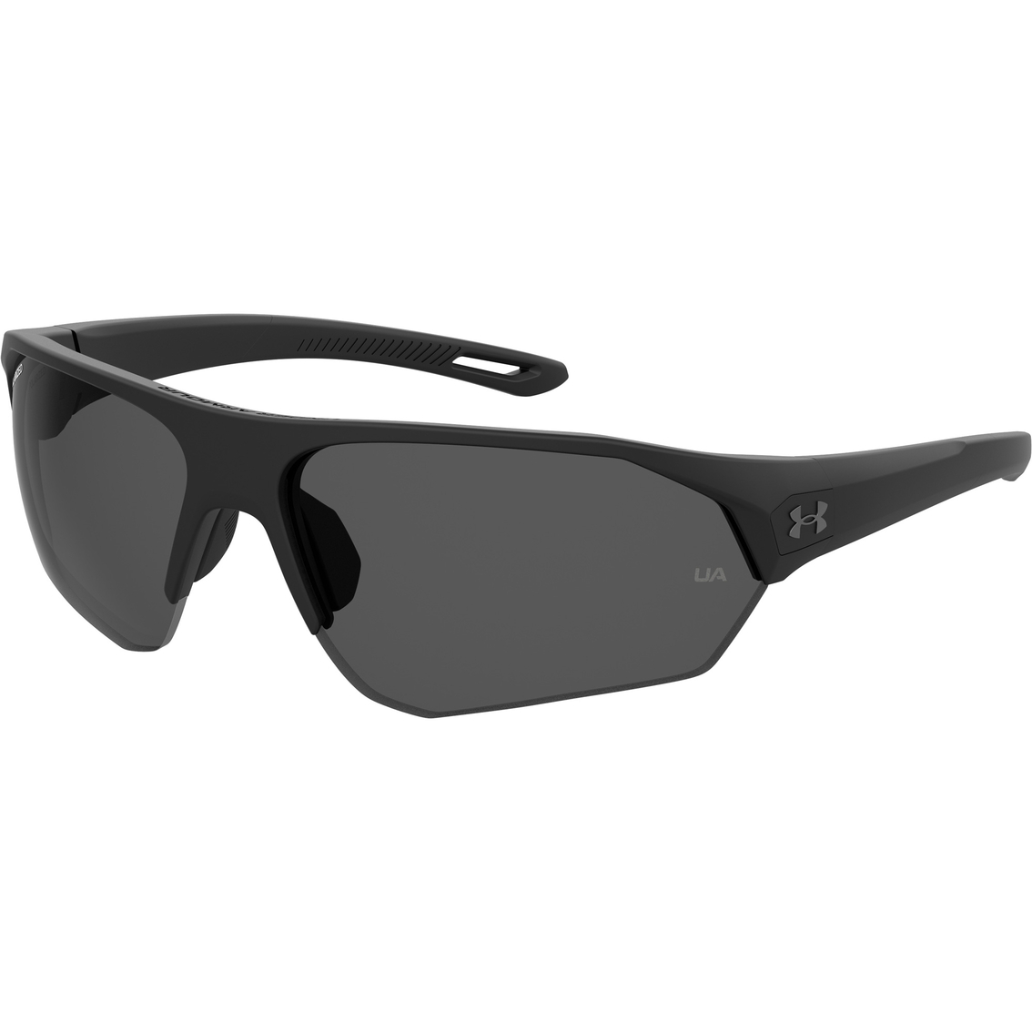 Under Armour Semi Rimmed Plastic Frame Shield Shape Sunglasses UA0001GS