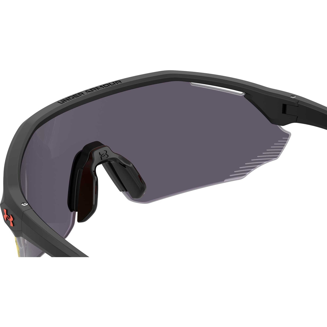 Under Armour Men's Semi Rimmed Shield Shape Gradient Lens UA0011S Sunglasses - Image 3 of 4