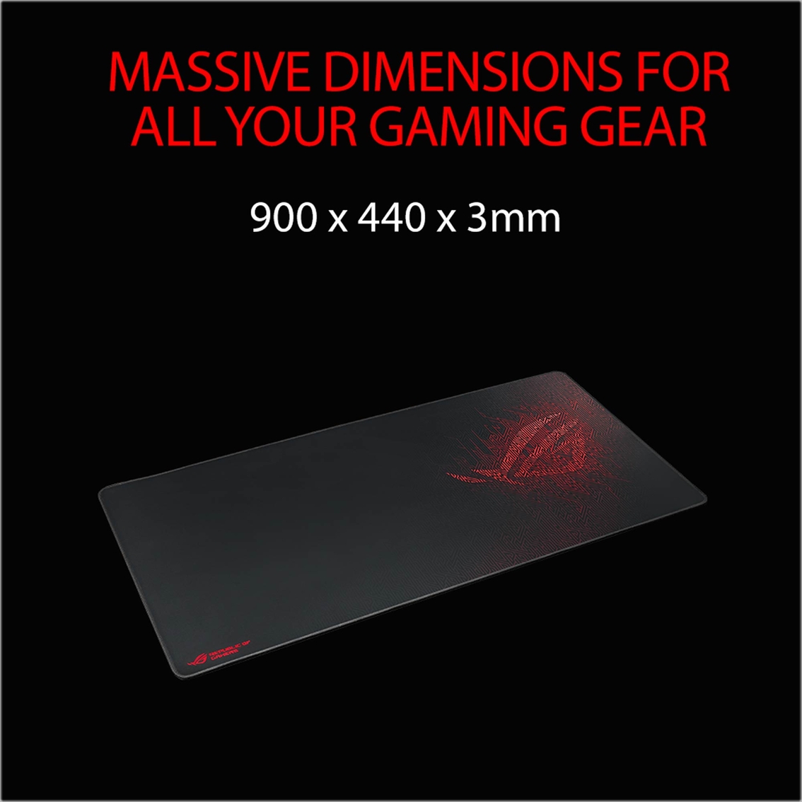 Asus ROG Sheath BLK Limited Edition Extra-Large Gaming Surface Mouse Pad - Image 9 of 9