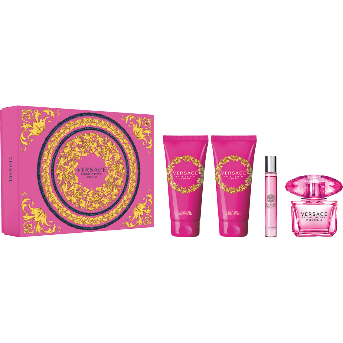 Versace Bright Crystal Absolute 4 Pc. Gift Set | Gift Sets | Beauty ...