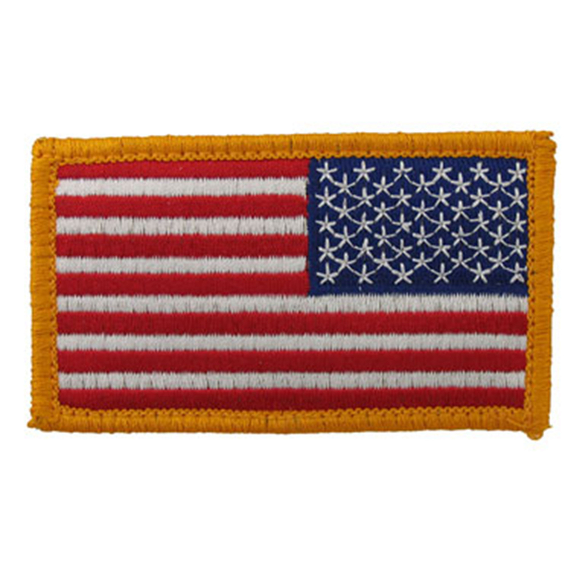 Full Color Reverse US Flag Patch