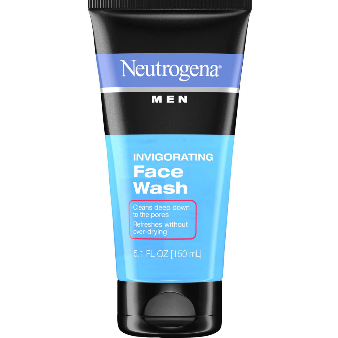 Neutrogena Men Oil-Free Invigorating Foaming Face Wash 5.1 Oz