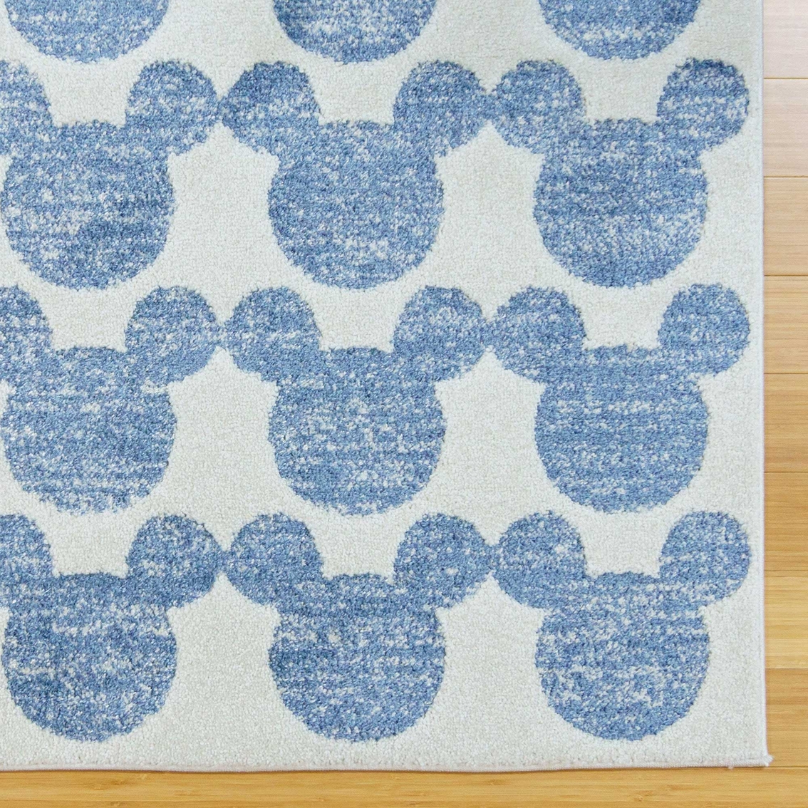 Disney Mickey Mouse Indoor Tile Blue Area Rug - Image 3 of 4
