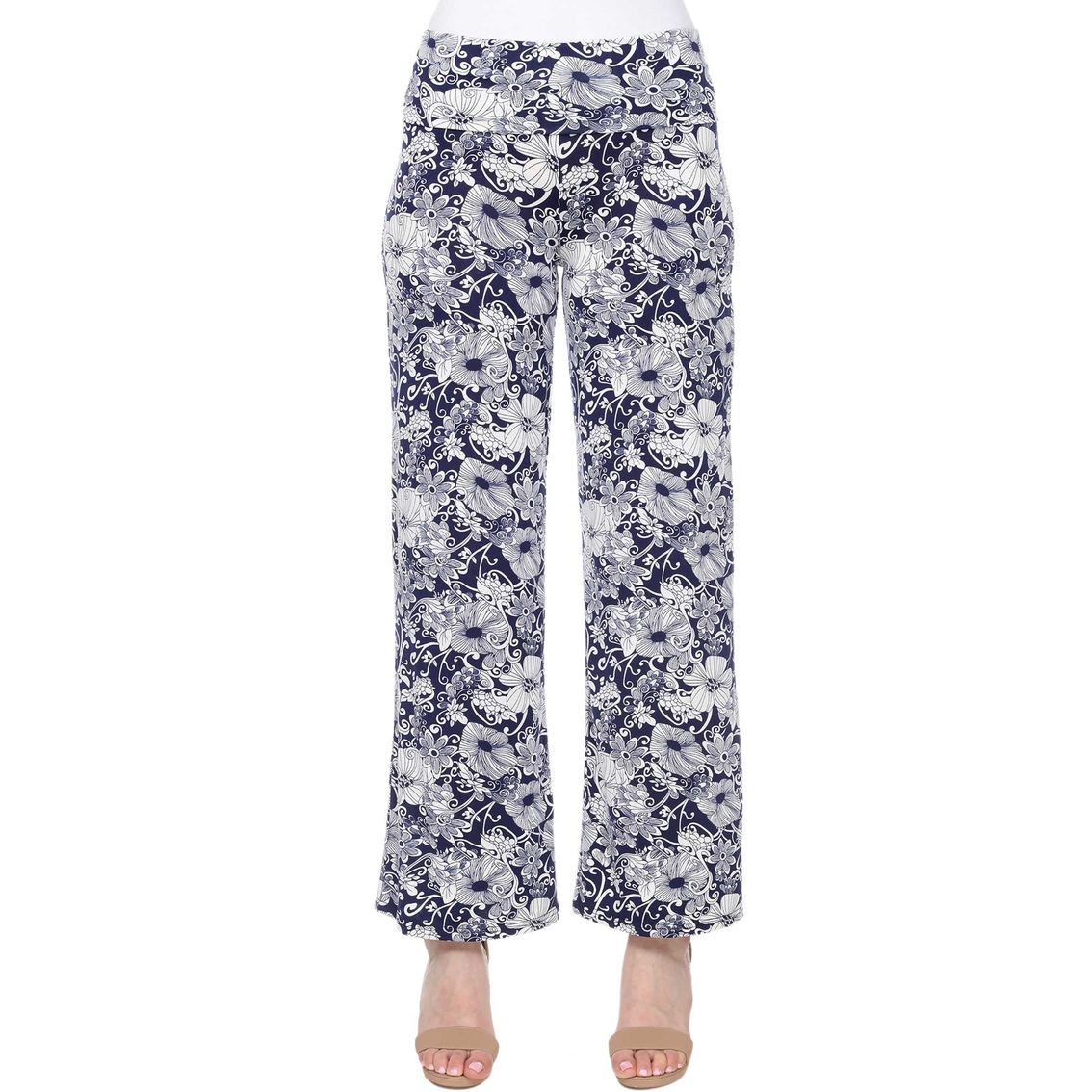 White Mark Floral Paisley Palazzo Pants | Pants | Clothing ...