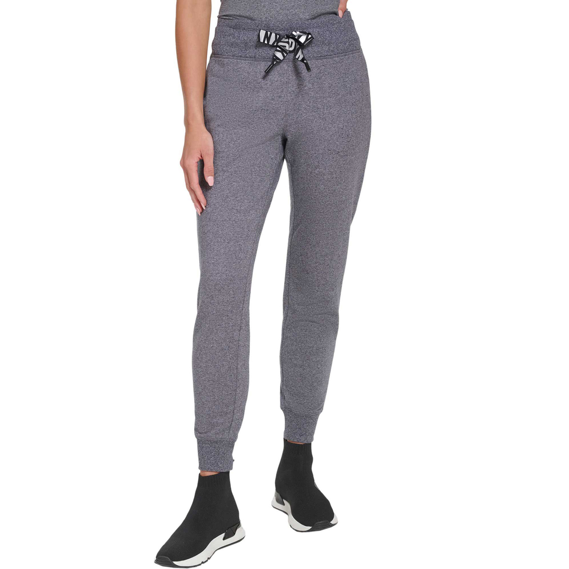 Dkny Sport Metallic Two Tone Logo Drawcord Joggers | Pants | Clothing ...