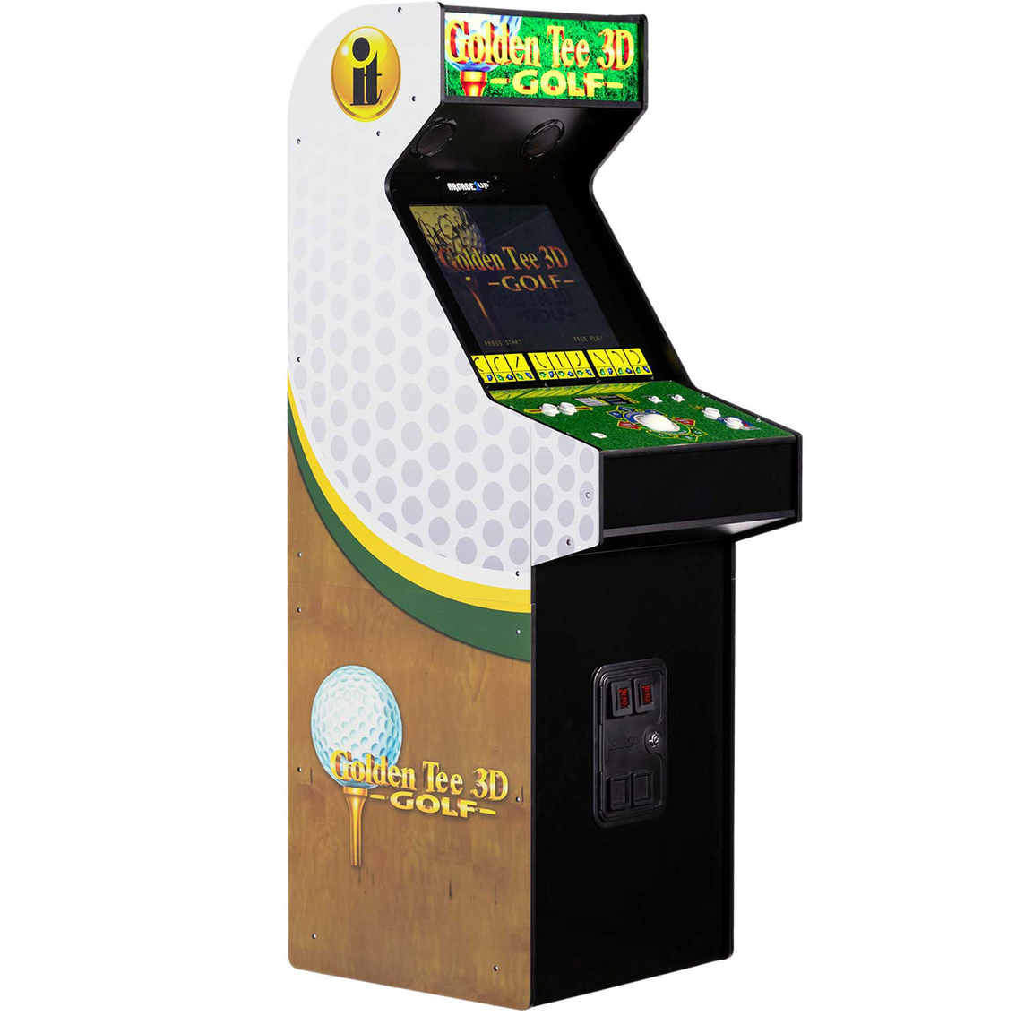 Arcade 1UP Golden Tee 3D Arcade Machine - Image 1 of 9