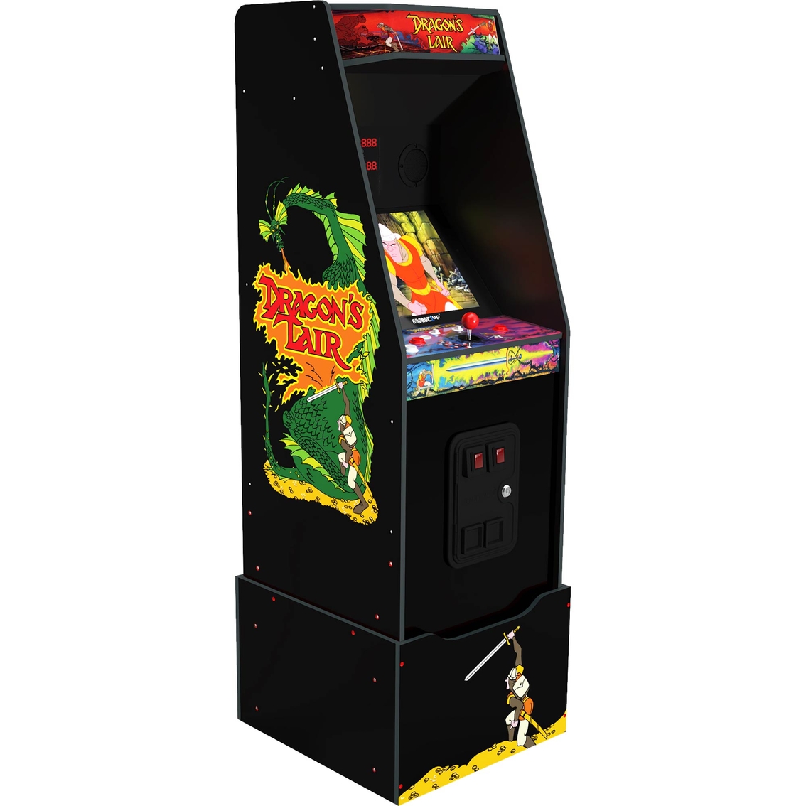 Arcade 1UP Dragon's Lair Home Arcade Game - Image 2 of 7