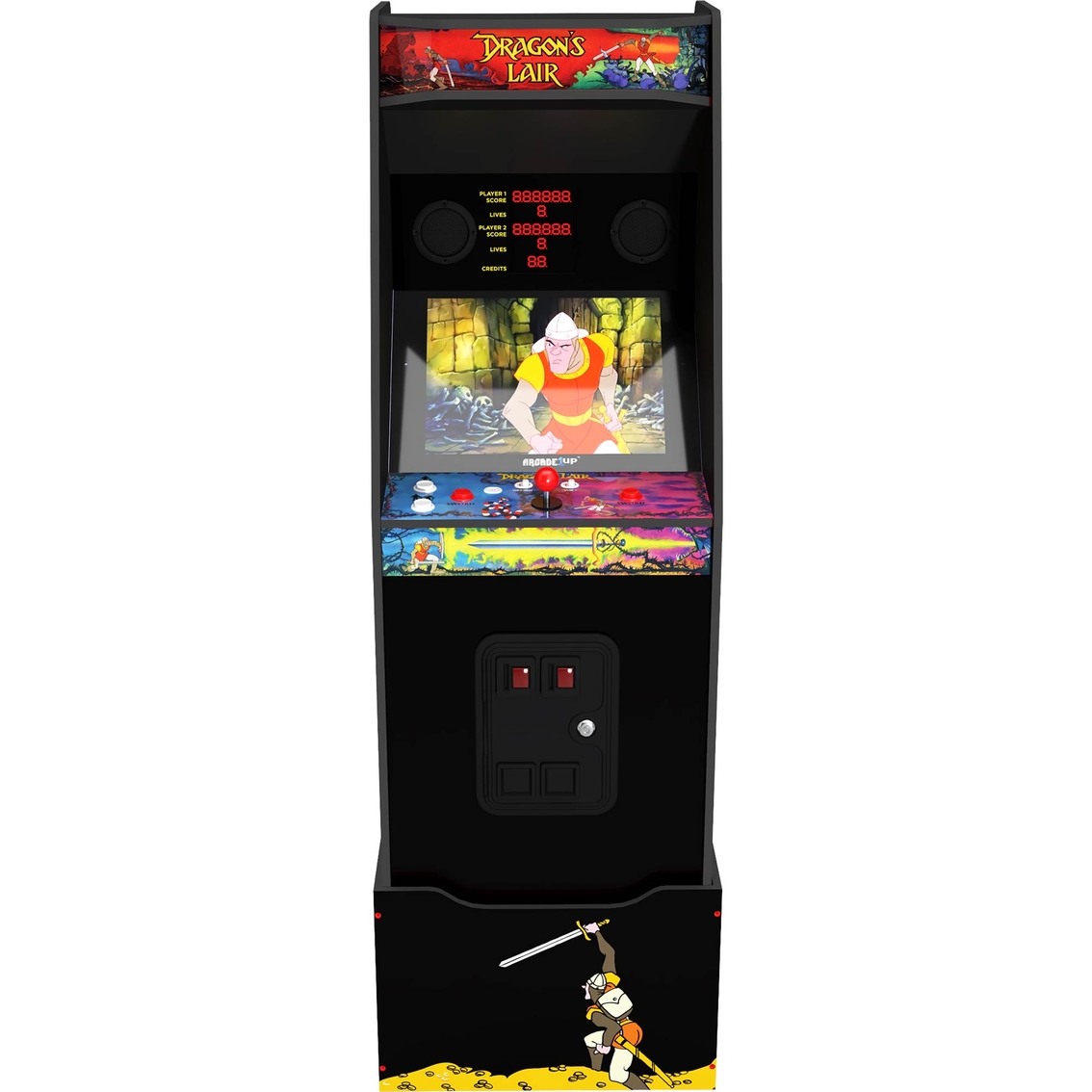Arcade 1UP Dragon's Lair Home Arcade Game - Image 7 of 7