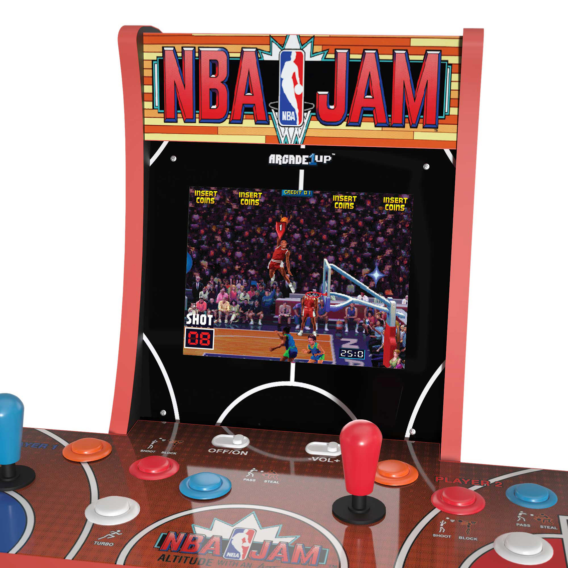 Arcade 1Up NBA Jam 2 Player Countercade Game Machine - Image 2 of 5