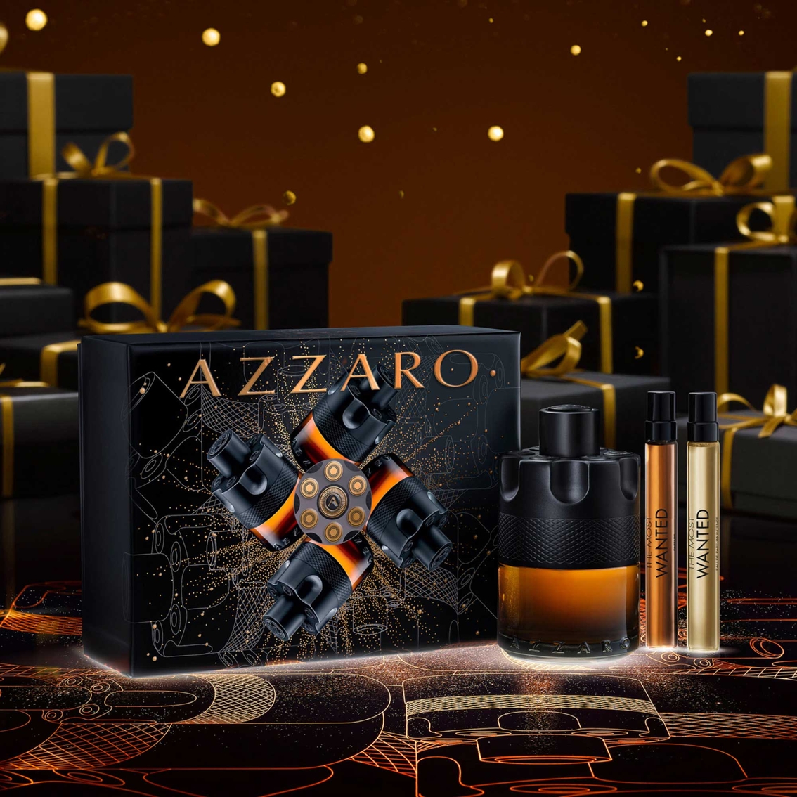 Azzaro The Most Wanted Parfum 3 pc. Gift Set - Image 2 of 3