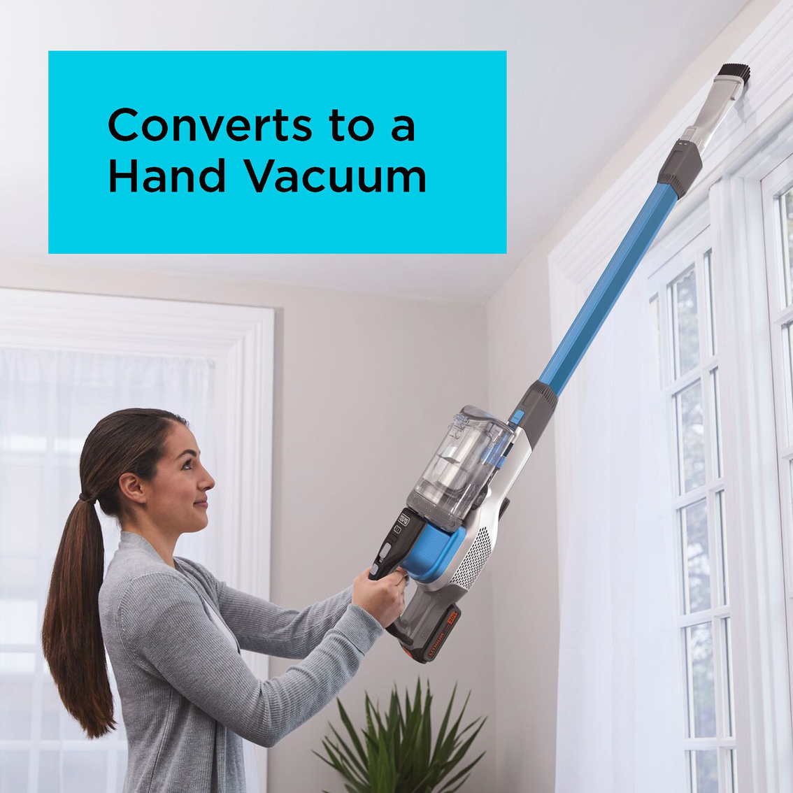Black + Decker PowerSeries Extreme Cordless Stick Vacuum Cleaner - Image 4 of 7