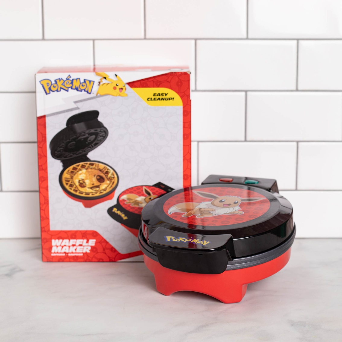 Pokemon Eevee Round Waffle Maker - Image 7 of 10