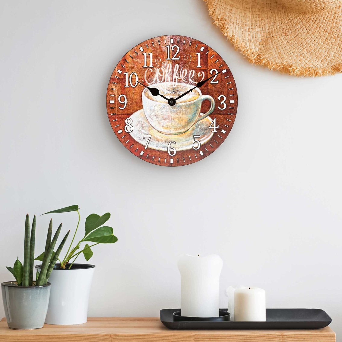 La Crosse 12 in. Coffee Wall Clock - Image 2 of 2