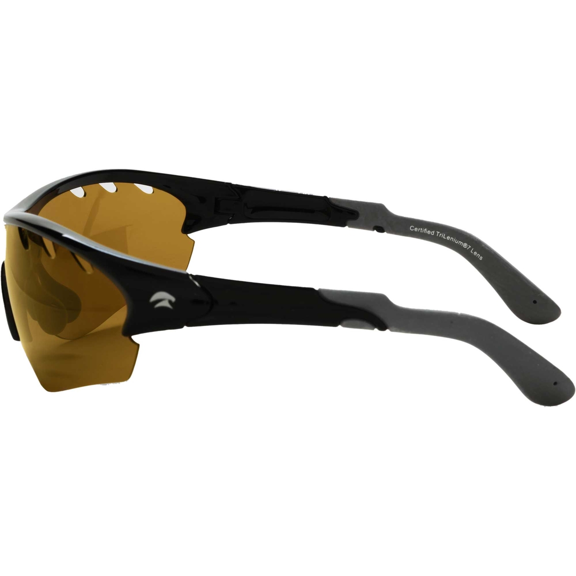 Eagle Eyes Ace Black TriLenium 7 Polarized Sunglasses with Silver Mirror Lens 81024 - Image 2 of 2