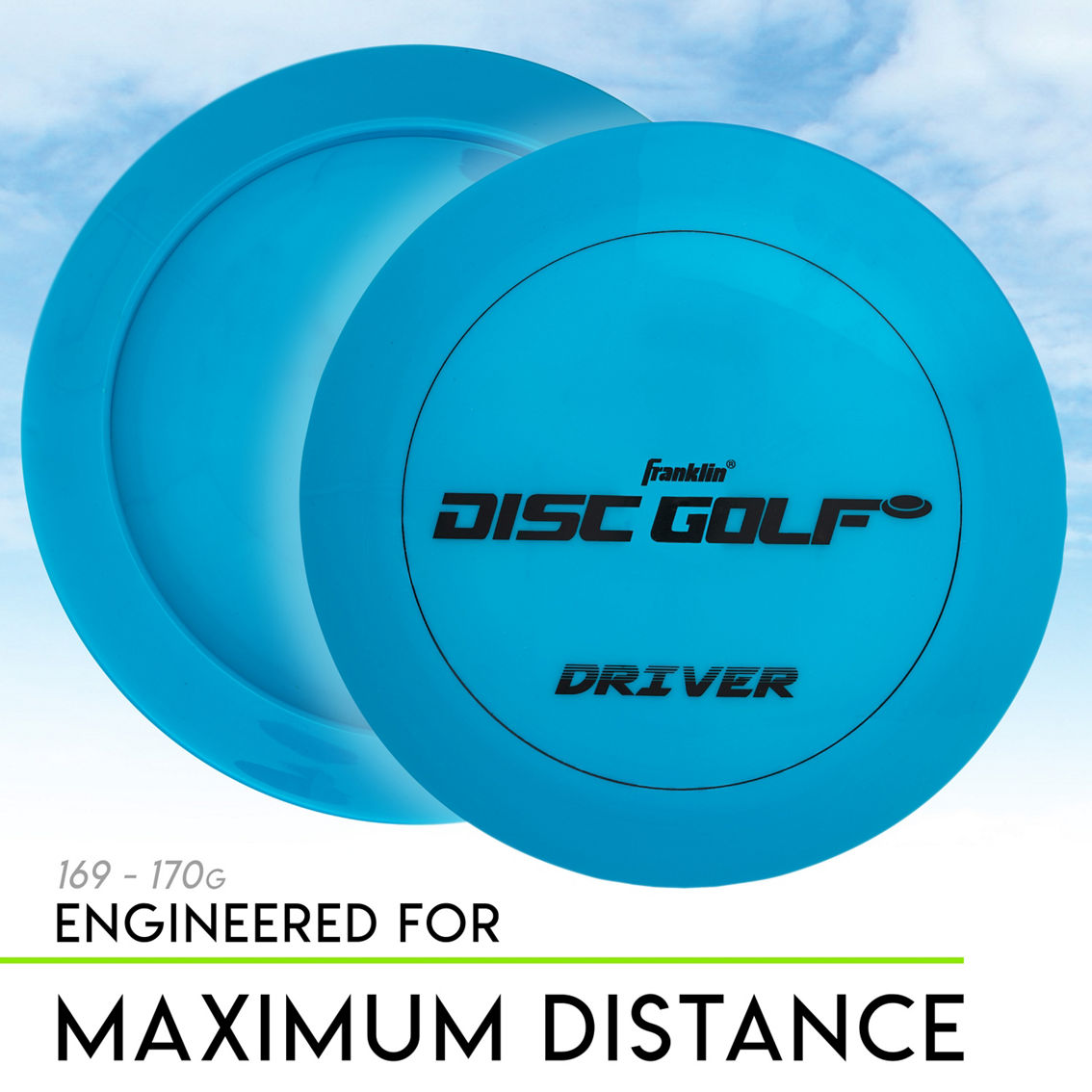 Franklin Disc Golf 3 pc. Set with Putter, Mid Range and Driver Discs - Image 3 of 9