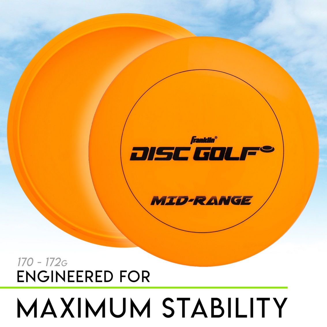 Franklin Disc Golf 3 pc. Set with Putter, Mid Range and Driver Discs - Image 4 of 9