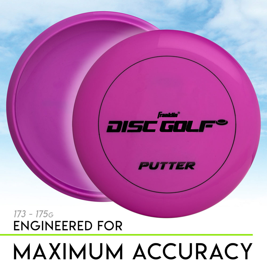 Franklin Disc Golf 3 pc. Set with Putter, Mid Range and Driver Discs - Image 5 of 9
