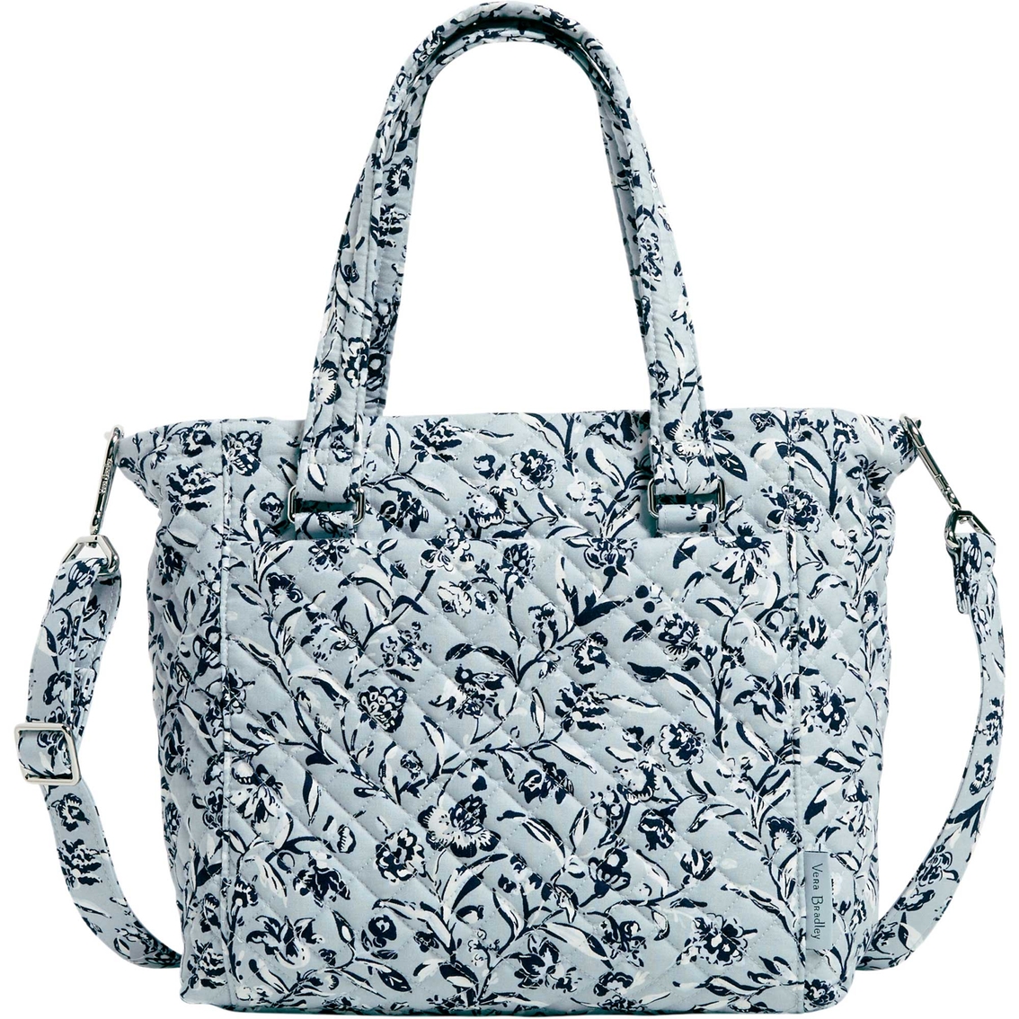 Vera Bradley Multi-strap Shoulder Bag, Perennials Gray | Shoulder Bags ...