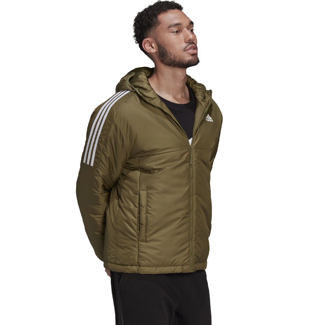 Adidas Essentials Insulated Hooded Jacket | Jackets | Clothing ...