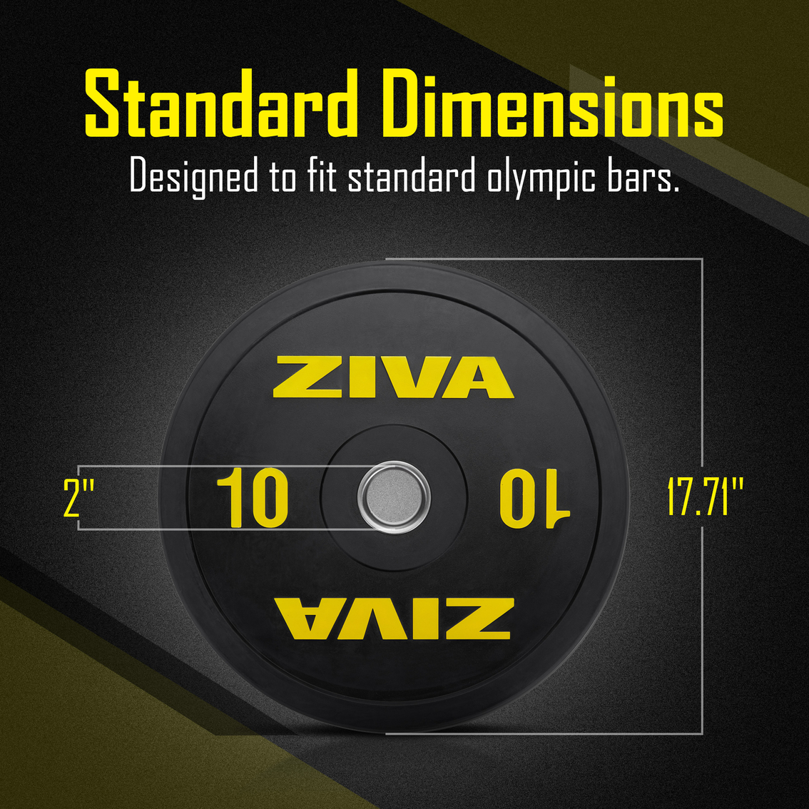 Ziva Rubber Bumper Plate - Image 5 of 7