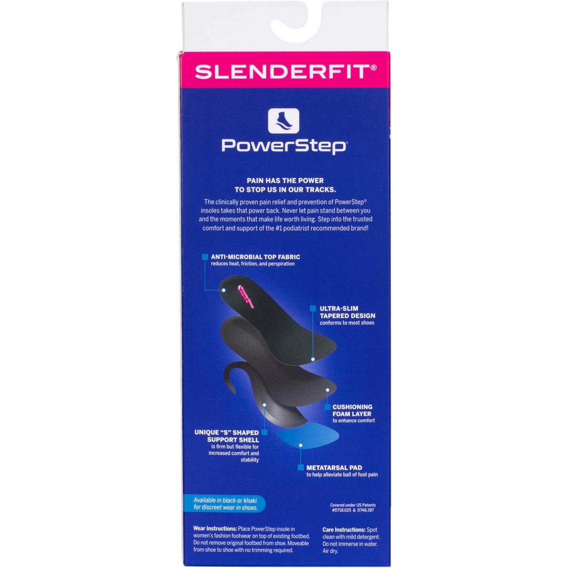 PowerStep Women's SlenderFit Fashion 3/4 Length Insoles - Image 3 of 10