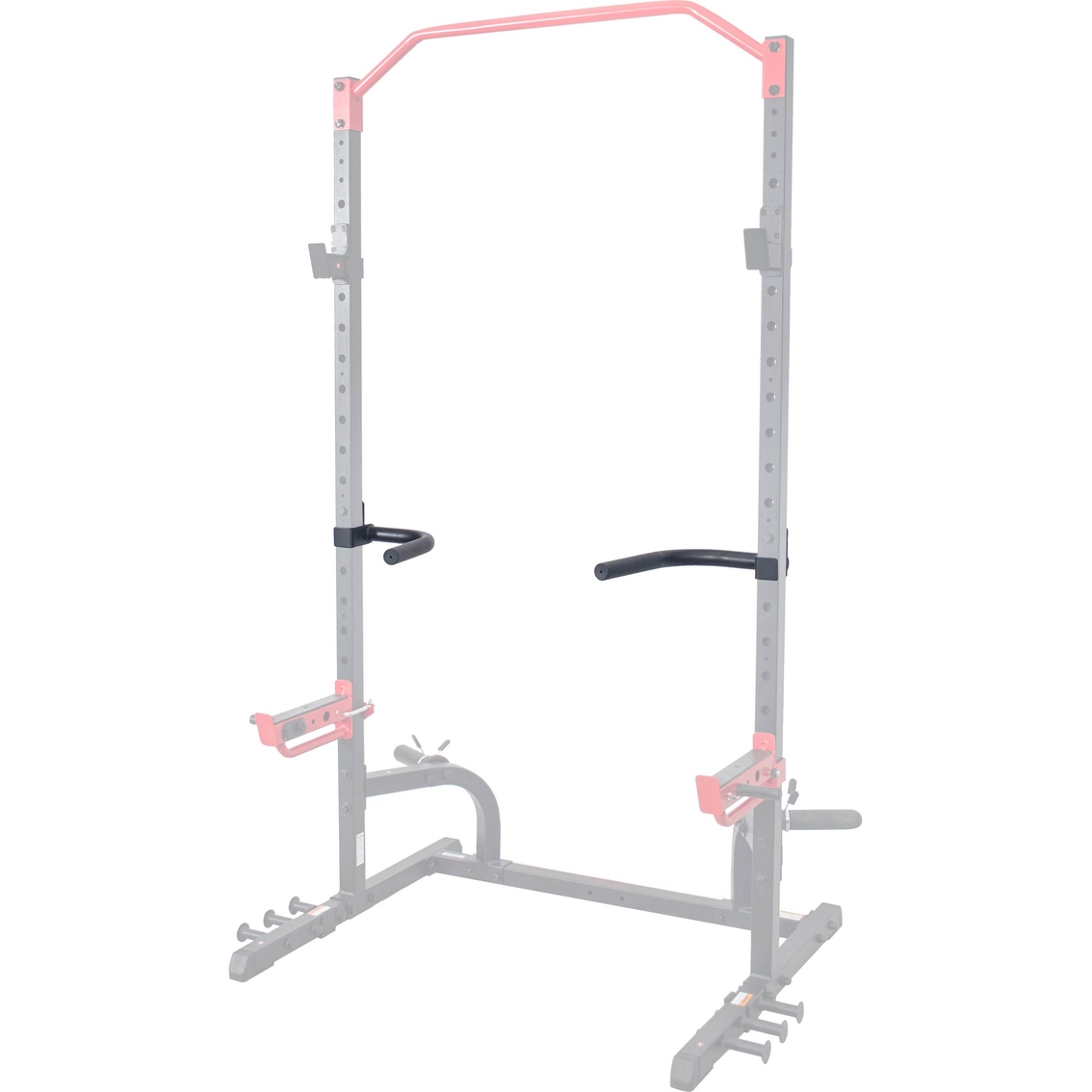 Sunny Health & Fitness Dip Bar Attachment for Power Racks and Cages - Image 6 of 7