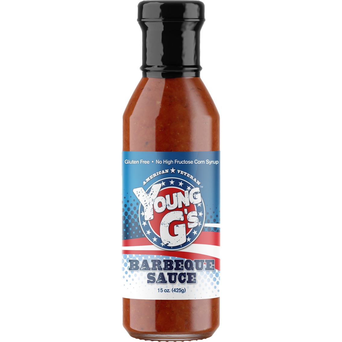 Young G's Original BBQ Sauce, Medium, Gluten-Free, Low Sodium 6 pk., 15 oz. each