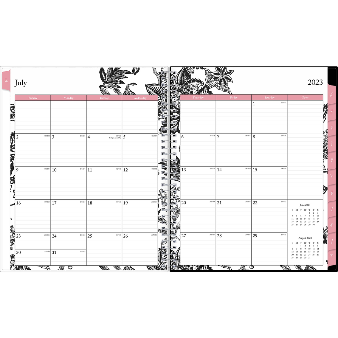 Blue Sky Analeis Create Your Own 8.5 in. x 11 in. Weekly and Monthly Planner - Image 2 of 3