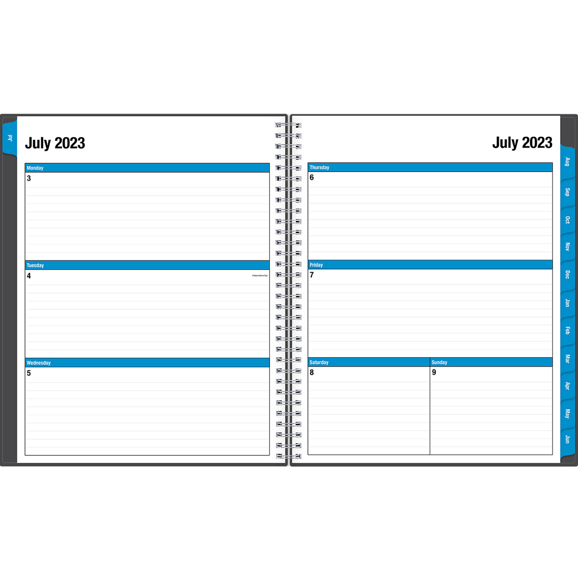 Blue Sky Collegiate 8.5 in. x 11 in. Weekly and Monthly Planner - Image 3 of 3