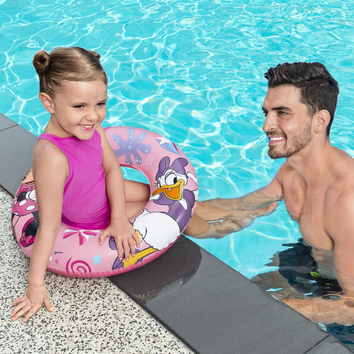Disney Junior Minnie Mouse Inflatable Swim Tube, Sandboxes & Water Fun, Baby & Toys