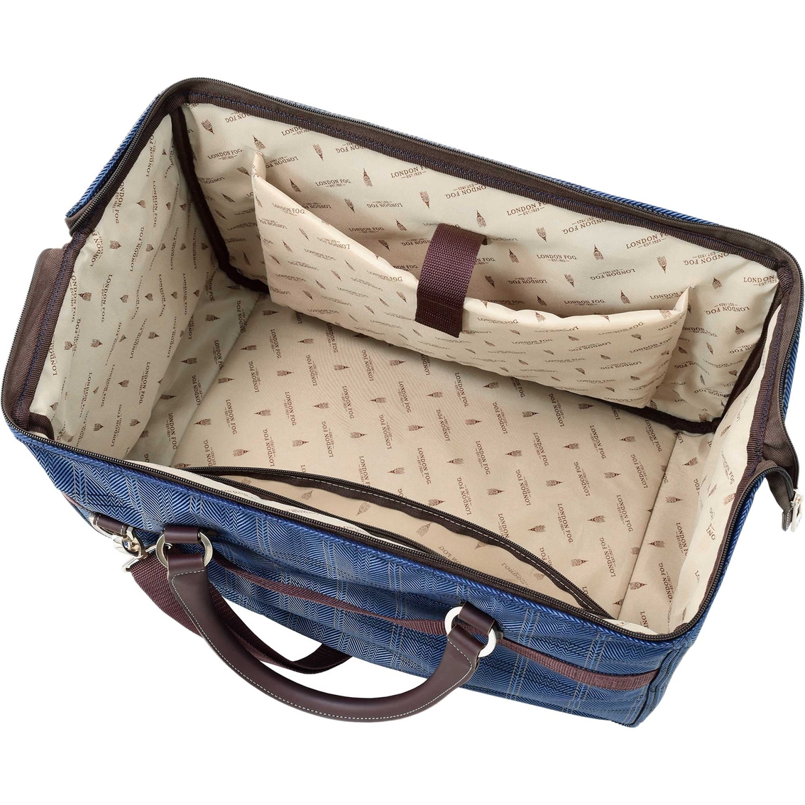London Fog Brentwood II 20 in. Wide Mouth Duffle - Image 2 of 3
