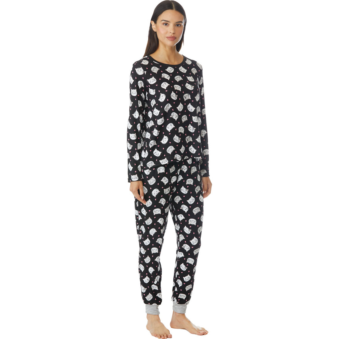 Rene Rofe Wake Me Up Top And Joggers 2 Pc. Pajama Set | Pajamas & Robes ...