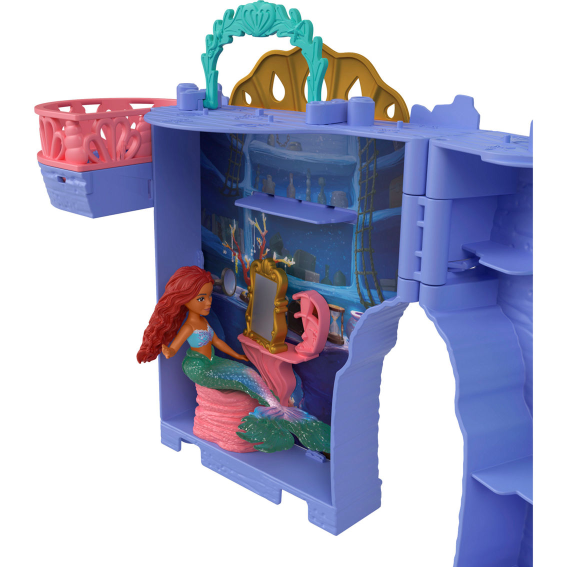 Disney Storytime Stackers The Little Mermaid Ariel's Grotto Small Playset - Image 5 of 10