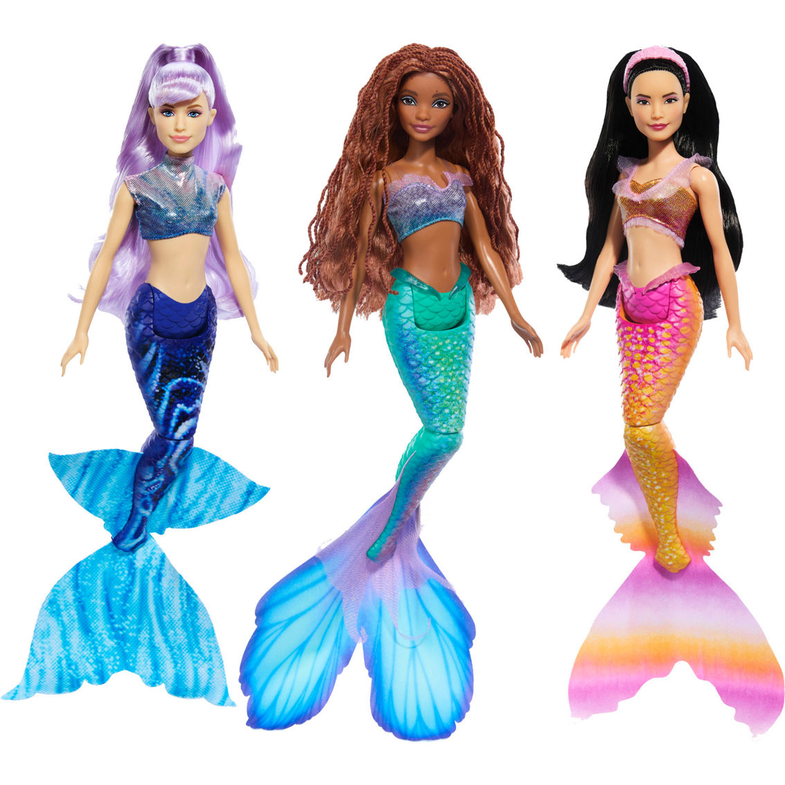 Disney The Little Mermaid Sisters Doll 3 pk. - Image 2 of 9