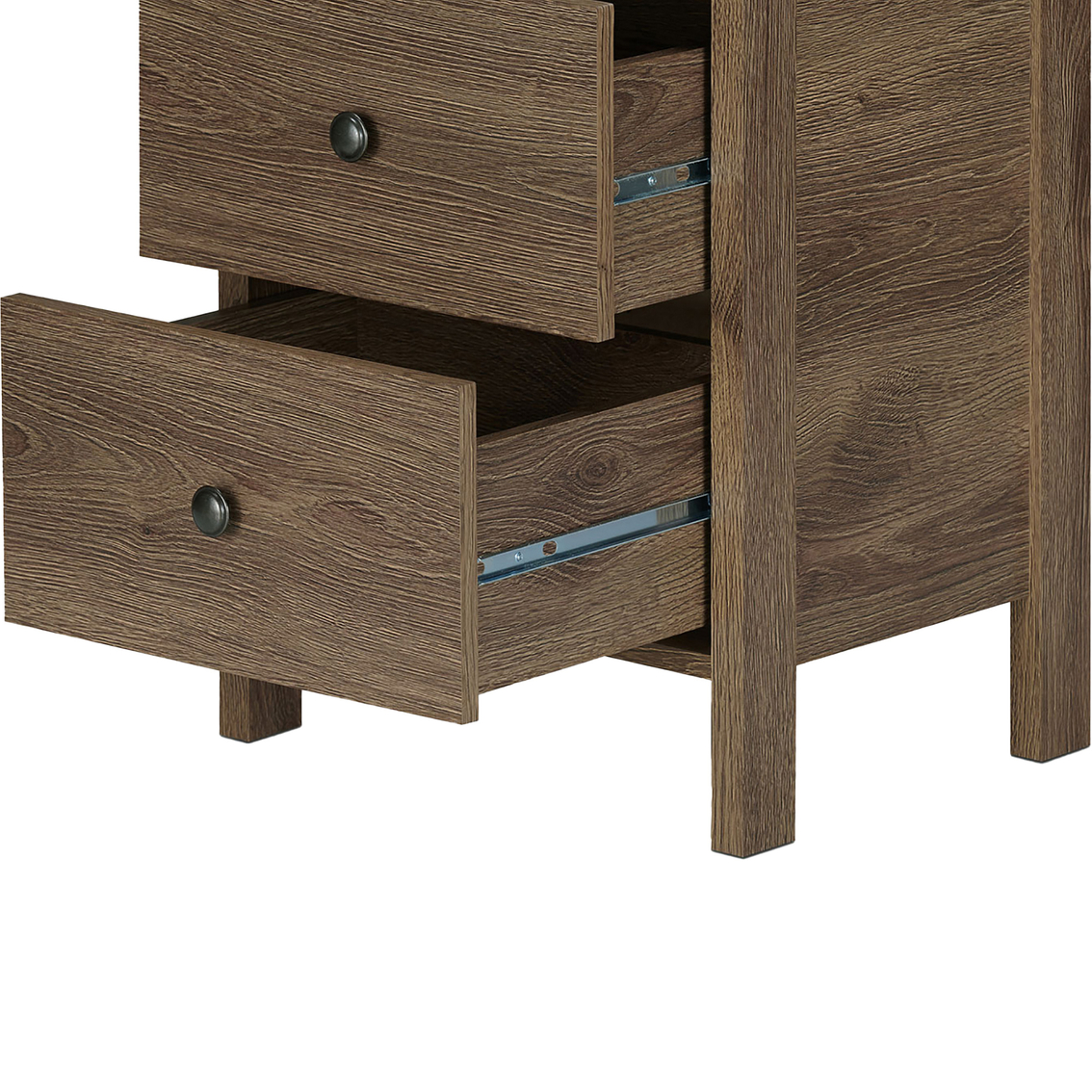Furniture of America Daena Wood 2 Drawer Nightstand - Image 2 of 2