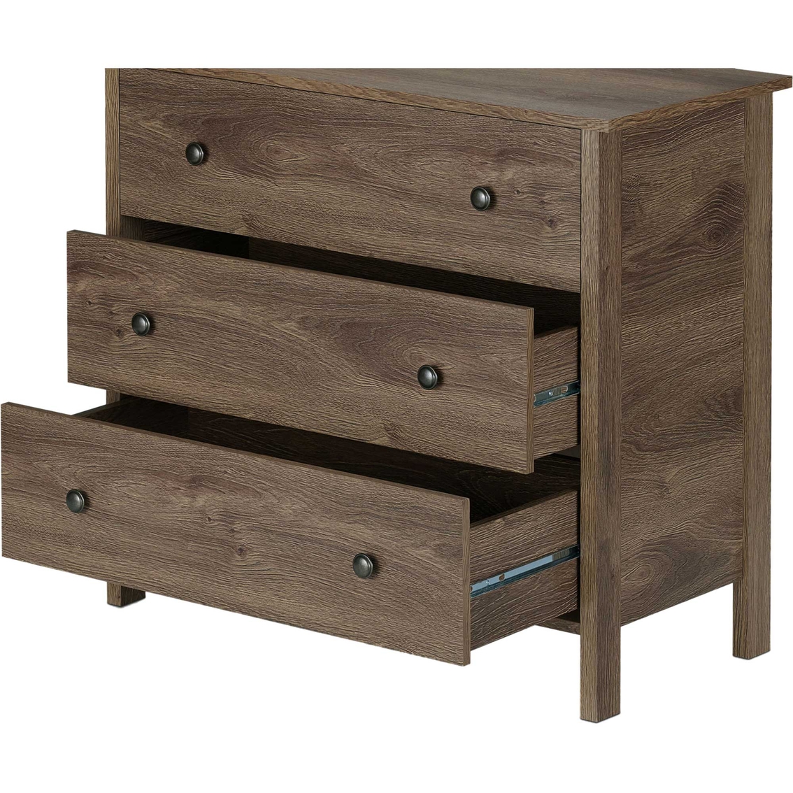 Furniture of America Reyes Rustic Wood 3 Drawer Dresser - Image 2 of 2