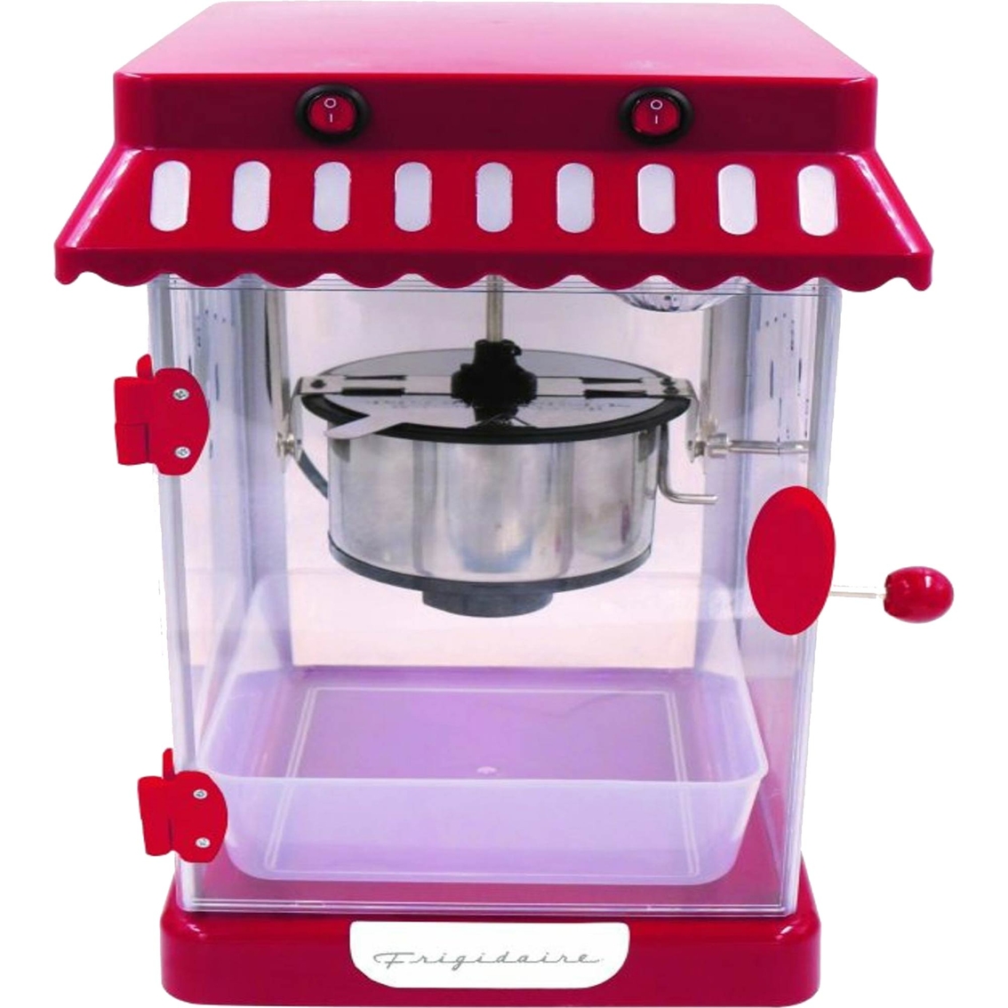 Frigidaire 2.5 Oz. Stainless Steel Retro Theater Style Countertop Popcorn  Maker, Popcorn Makers, Furniture & Appliances