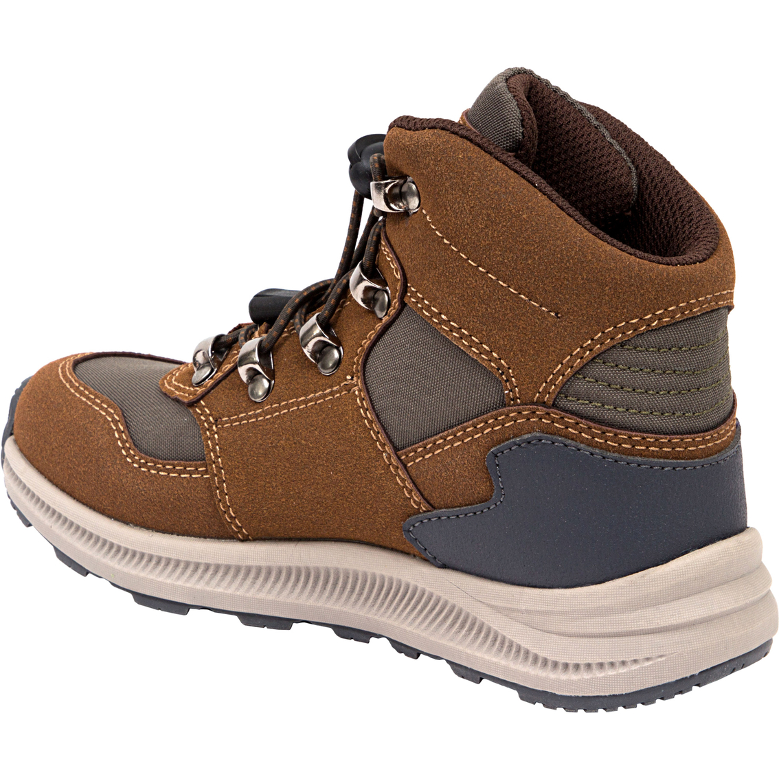 Deer Stags Grade School Boys Peak Jr Casual Hybrid Hiker High Top Sneaker Boots - Image 2 of 8
