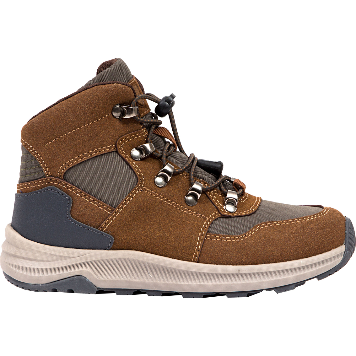Deer Stags Grade School Boys Peak Jr Casual Hybrid Hiker High Top Sneaker Boots - Image 3 of 8