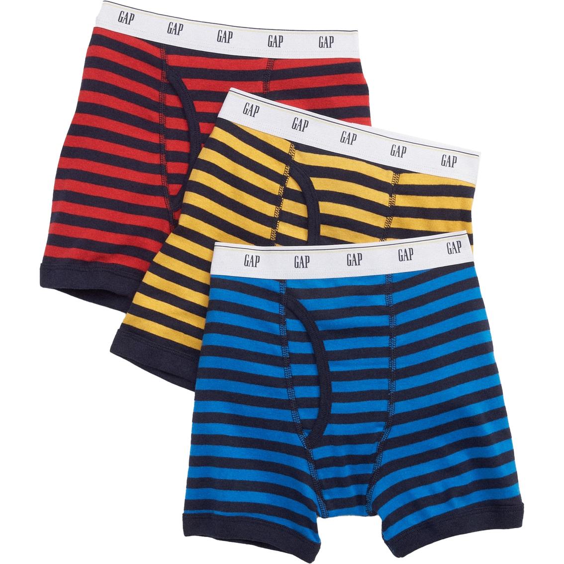 Gap Boys Multi Striped Underwear 3 Pk., Boys 8-20