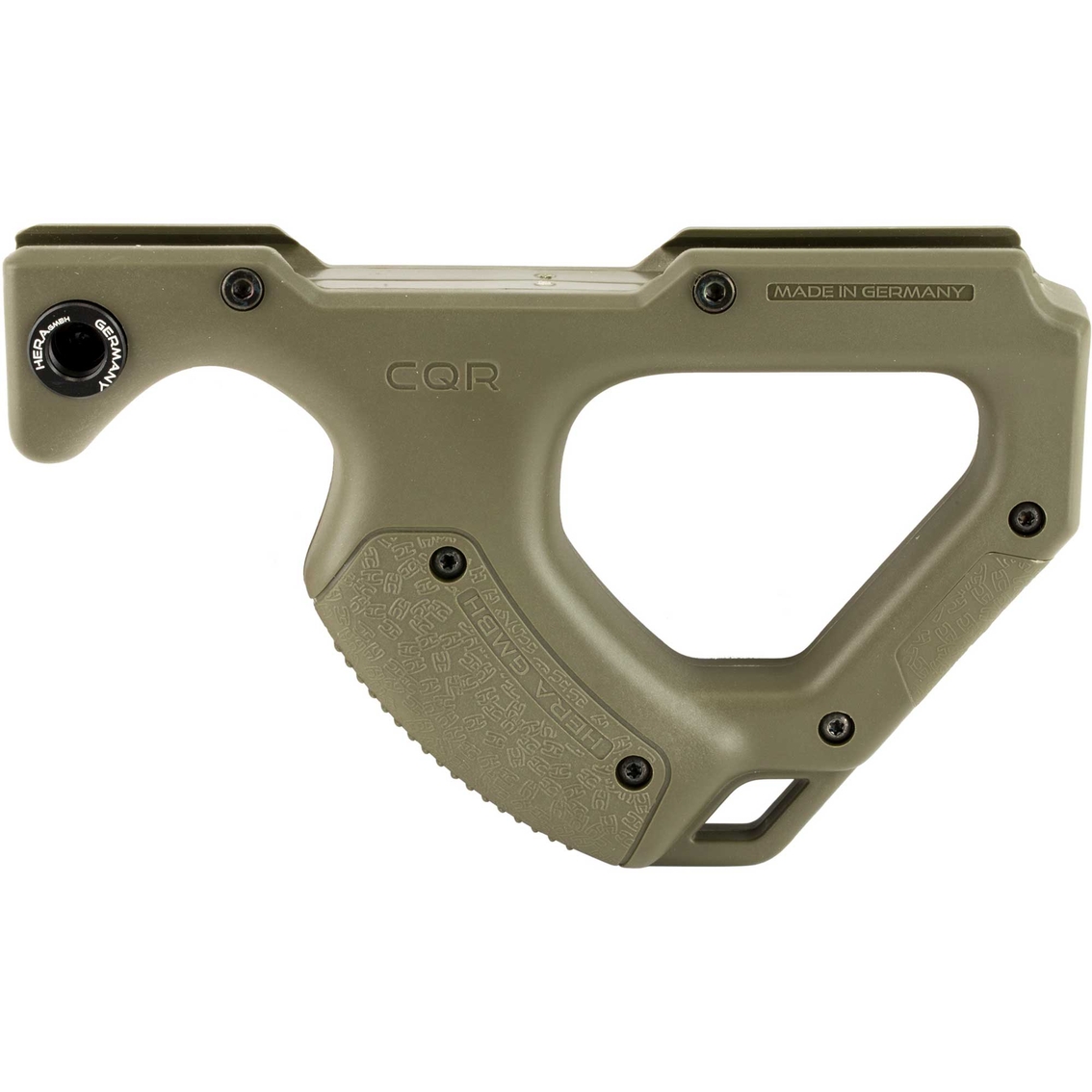 Hera USA CQR Front Grip with QD Socket Fits Picatinny Olive Drab Green - Image 2 of 2