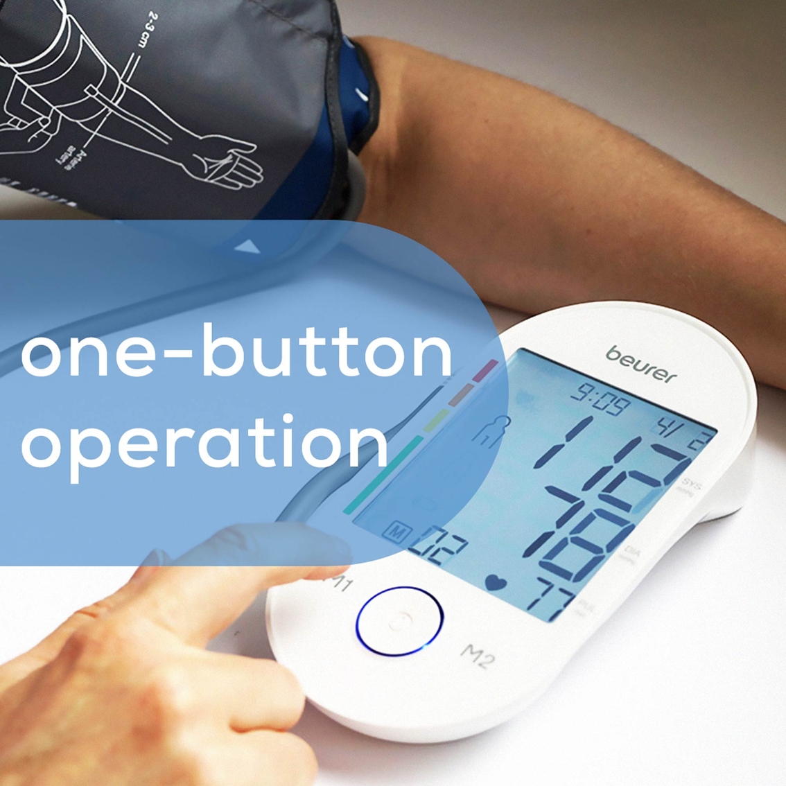 Beurer BM55 Upper Arm Blood Pressure Monitor - Image 2 of 4
