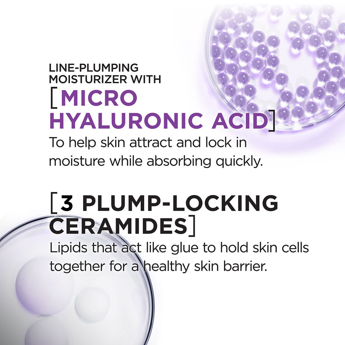 L'Oreal Micro Hyaluronic Acid + Ceramides Line-Plumping Water Cream - Image 5 of 10